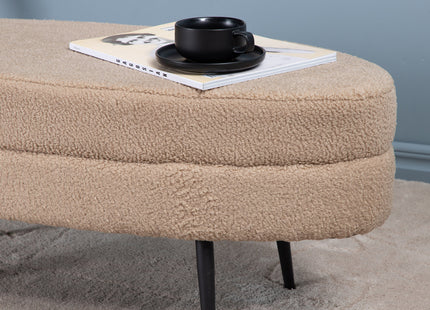 Venture Home Otto Ottoman 40 x 41 x 100 Beige