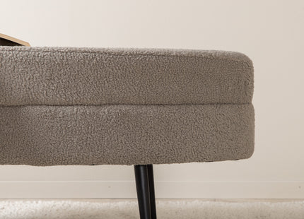 Venture Home Otto Ottoman 40 x 41 x 100 Greige