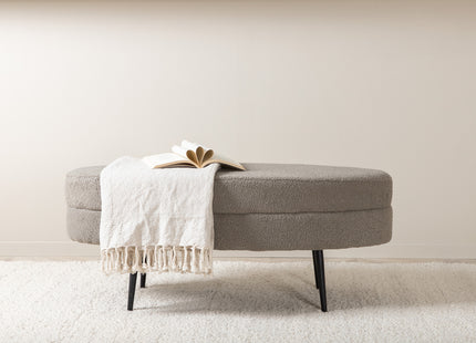 Venture Home Otto Ottoman 40 x 41 x 100 Greige