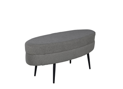 Venture Home Otto Ottoman 40 x 41 x 100 Greige