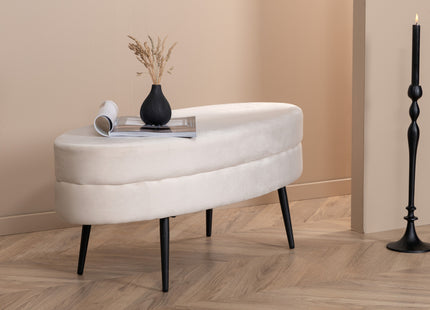 Venture Home Otto Ottoman 40 x 41 x 100 Vit