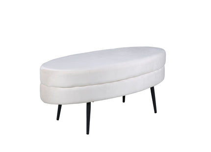 Venture Home Otto Ottoman 40 x 41 x 100 Vit