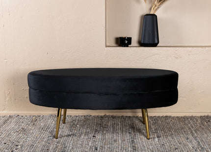 Venture Home Otto Ottoman 40 x 41 x 100 Svart