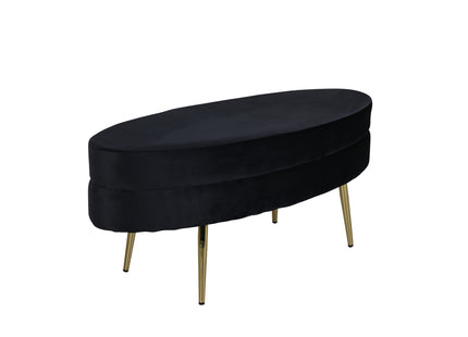 Venture Home Otto Ottoman 40 x 41 x 100 Svart