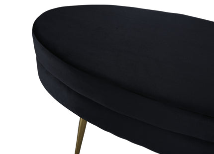 Venture Home Otto Ottoman 40 x 41 x 100 Svart