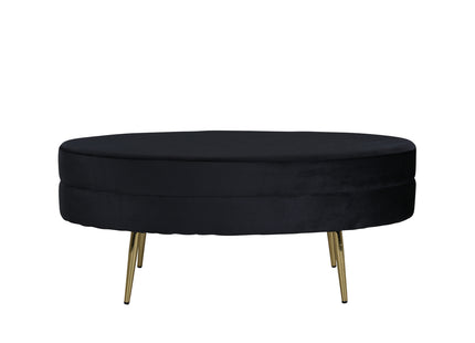 Venture Home Otto Ottoman 40 x 41 x 100 Svart