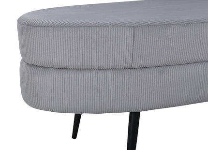 Venture Home Otto Ottoman 40 x 41 x 100 Grå