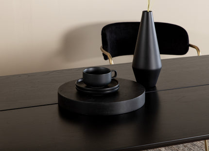 Pelle Rektangulära Matbord 190 x 90 Black