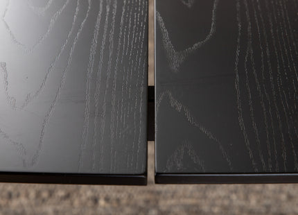 Pelle Rektangulära Matbord 190 x 90 Black