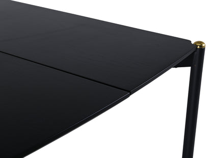 Pelle Rektangulära Matbord 190 x 90 Black