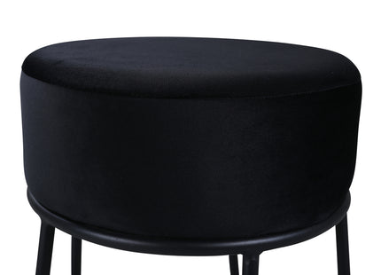 Venture Home Petra Puff ⌀46 ⌀46 Svart