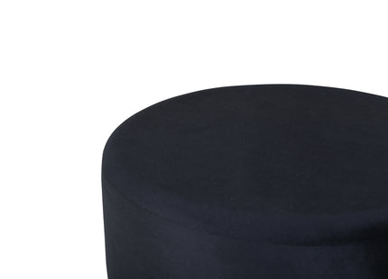 Venture Home Petra Puff ⌀46 ⌀46 Svart