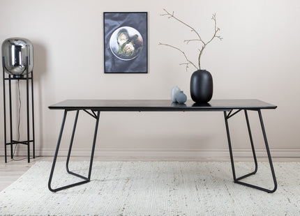 Petra Rektangulära Matbord 190 x 90 Black