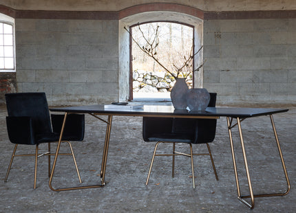 Petra Rektangulära Matbord 190 x 90 Black