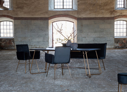 Petra Rektangulära Matbord 190 x 90 Black
