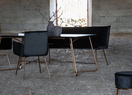 Petra Rektangulära Matbord 190 x 90 Black