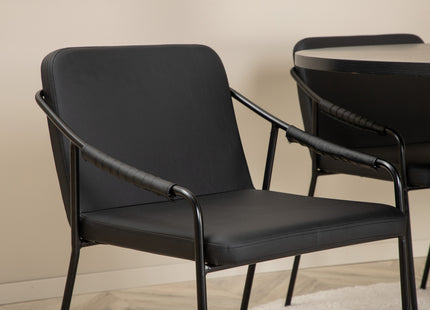 Venture Home Tvist Matstolar 2-pack Svart