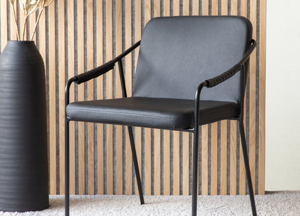 Venture Home Tvist Matstolar 2-pack Svart