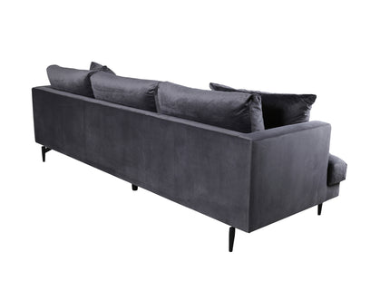 Venture Home Sofia 3-sits Soffa Mörkgrå