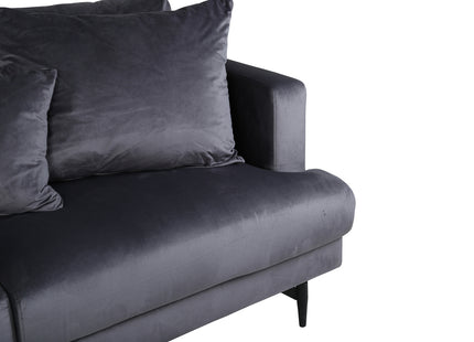 Venture Home Sofia 3-sits Soffa Mörkgrå