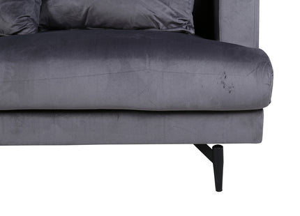 Venture Home Sofia 3-sits Soffa Mörkgrå