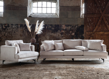 Venture Home Sofia 3-sits Soffa Beige