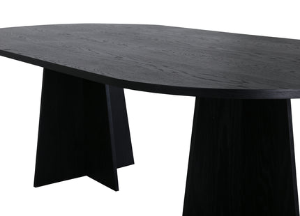 Bootcut Ovala Matbord 230 x 115 Black
