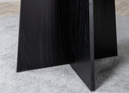 Bootcut Runda Matbord ⌀110 Black