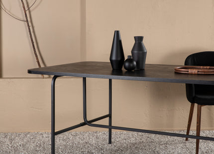 Uno Rektangulära Matbord 200 x 90 Black