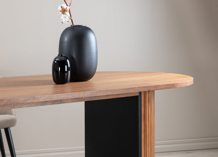 Bianca Ovala Matbord 200 x 90 Walnut