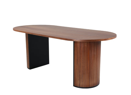 Bianca Ovala Matbord 200 x 90 Walnut