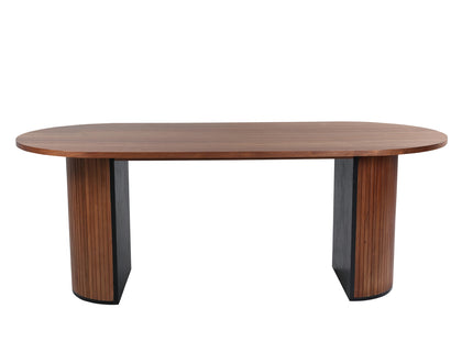 Bianca Ovala Matbord 200 x 90 Walnut