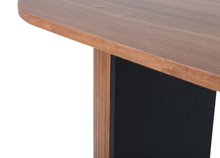 Bianca Ovala Matbord 200 x 90 Walnut