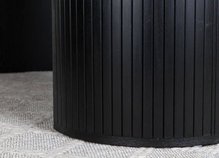 Bianca Ovala Matbord 200 x 90 Black