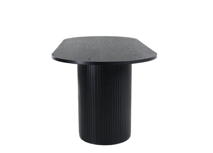 Bianca Ovala Matbord 200 x 90 Black