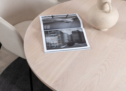 Bianca Runda Matbord ⌀110 Whitewash
