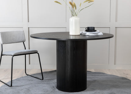 Bianca Runda Matbord ⌀110 Black