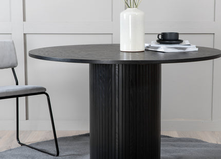 Bianca Runda Matbord ⌀110 Black