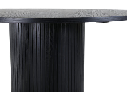 Bianca Runda Matbord ⌀110 Black