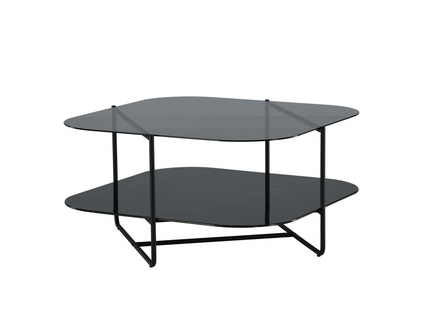 Furniture Fashion Ystad Soffbord ⌀80 Svart