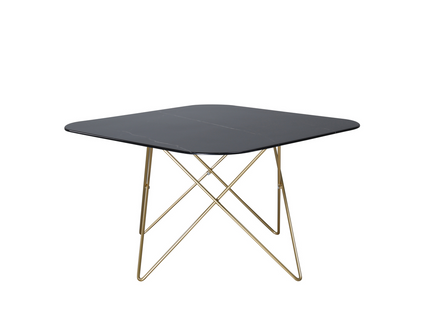 Venture Home Tristar Soffbord 80 x 80 Svart