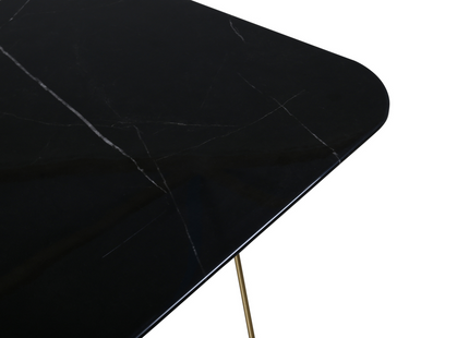 Venture Home Tristar Soffbord 80 x 80 Svart