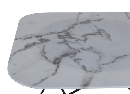Venture Home Tristar Soffbord 80 x 80 Vit