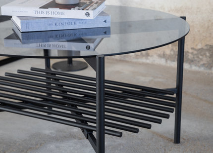 Venture Home Von Staf Soffbord ⌀80 Svart