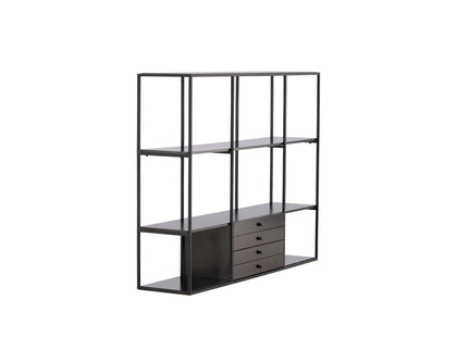 Venture Home Amarillo Skåp 35 x 120 x 150 Svart