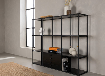 Venture Home Amarillo Skåp 35 x 120 x 150 Svart