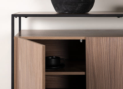 Venture Home Kingsport Skåp 45 x 80 x 120 Valnöt
