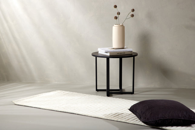 Venture Home Milton Rektangulära Matta 200 × 70 Vit