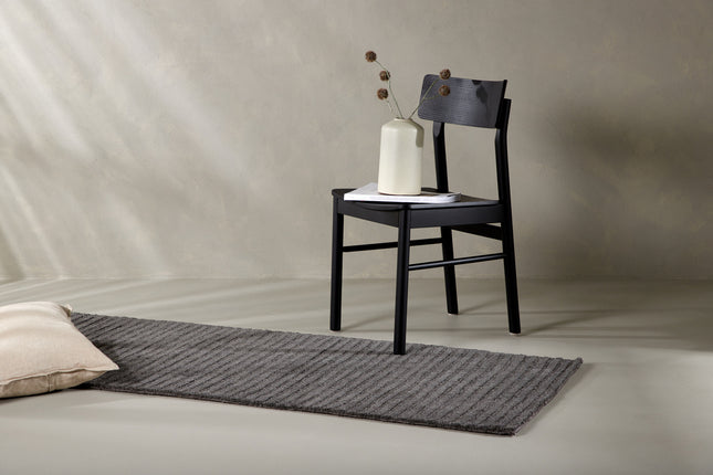 Venture Home Milton Rektangulära Matta 200 × 70 Mörkgrå