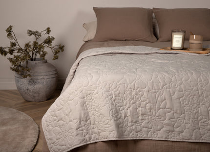Venture Home Niki Överkast 260 x 260 Beige